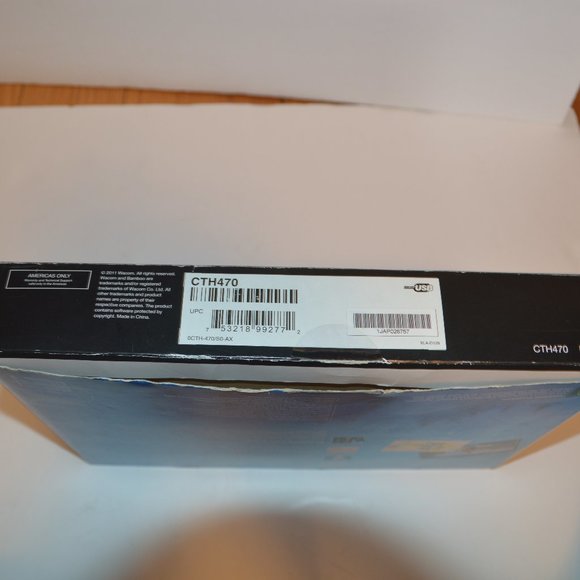 Wacom Bamboo Capture Pen & Touch Tablet Draw Design Print CTH470 - Picture 6 of 7